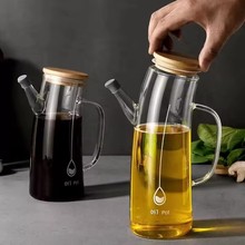 نئی بڑی گنجائش گلاس آئل برتن کی پکانے کی بوتل